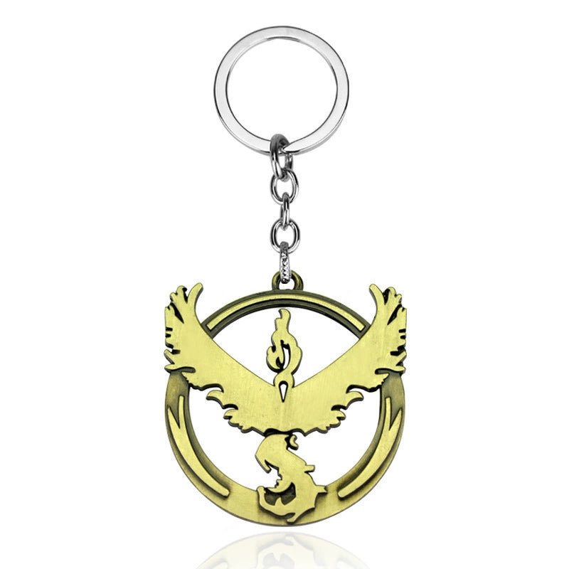 The Legendary Birds Emblem Keychain (Pokemon)