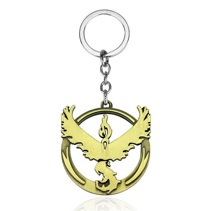The Legendary Birds Emblem Keychain (Pokemon)