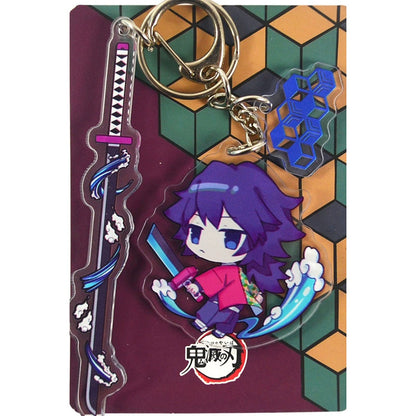 Demon Slayer Acrylic Chibi Character Set Keychains