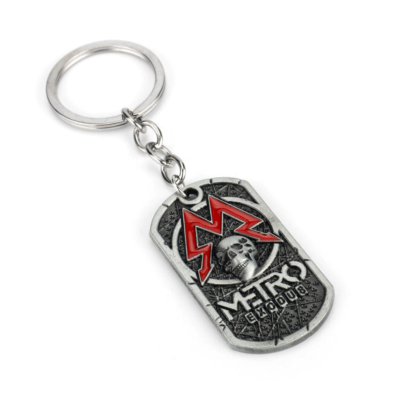 Metro Exodus Dogtag Keychain/Pendant – Artyom’s Military ID Inspired Accessory