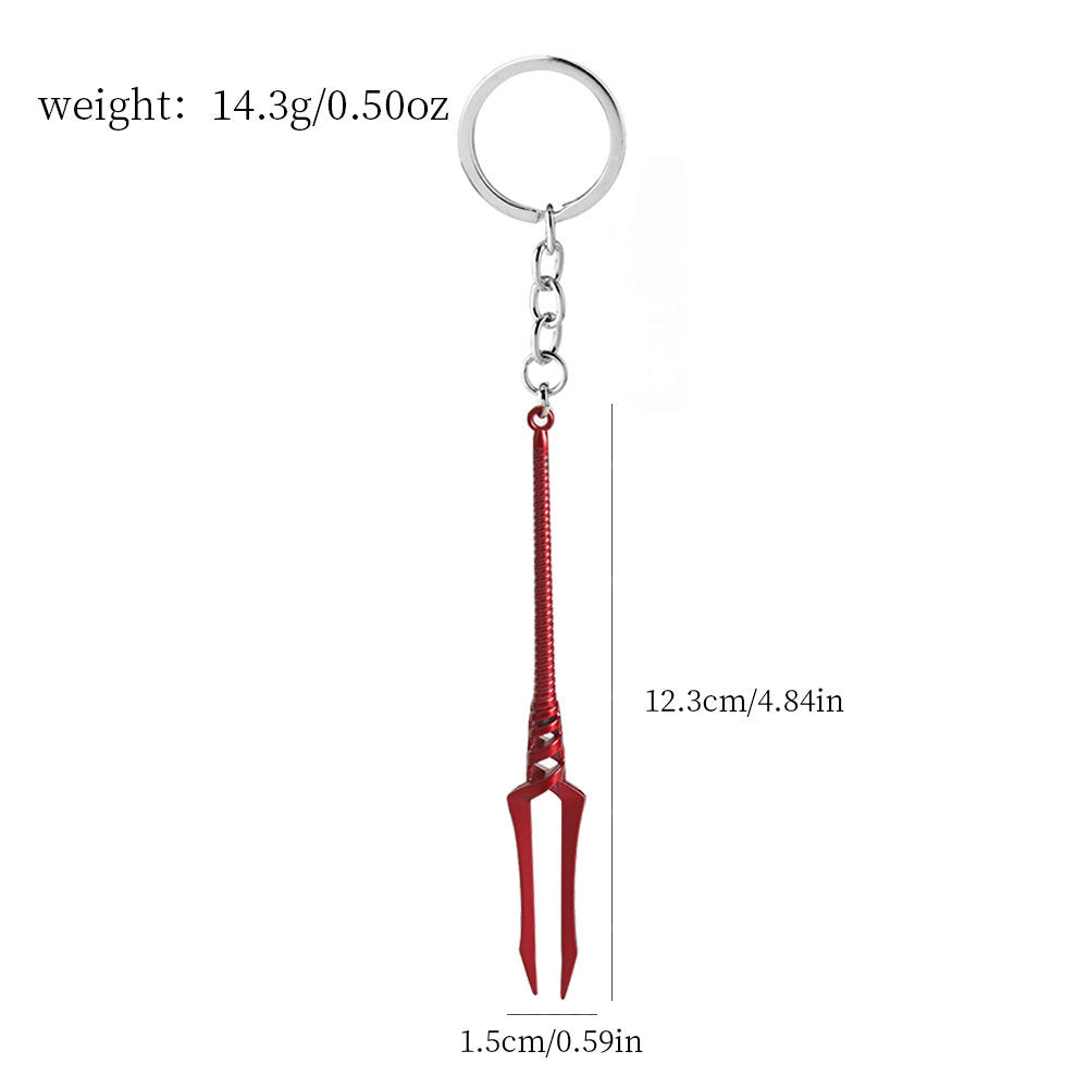Neon Genesis Evangelion Weapon Keychains