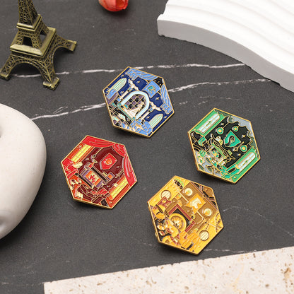 Harry Potter House Badges