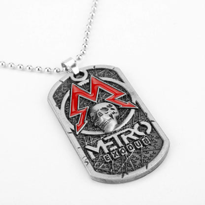 Metro Exodus Dogtag Keychain/Pendant – Artyom’s Military ID Inspired Accessory