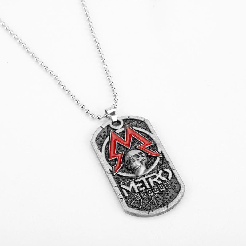 Metro Exodus Dogtag Keychain/Pendant – Artyom’s Military ID Inspired Accessory