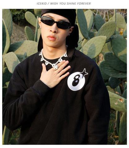 Uchiha Mangekyou Pearl Necklace – Naruto-Inspired Luxury Jewelry