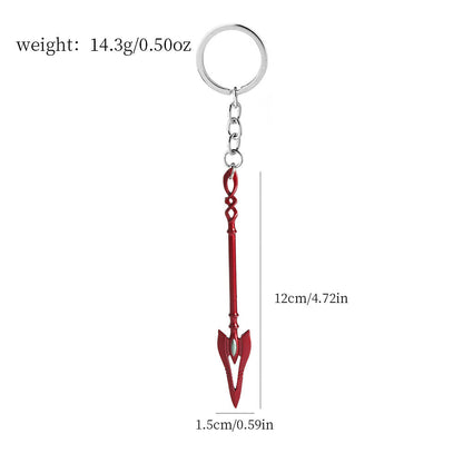 Neon Genesis Evangelion Weapon Keychains