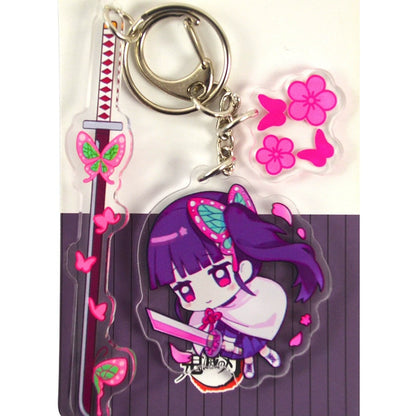 Demon Slayer Acrylic Chibi Character Set Keychains