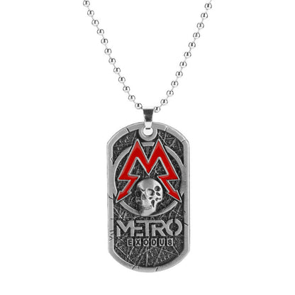 Metro Exodus Dogtag Keychain/Pendant – Artyom’s Military ID Inspired Accessory