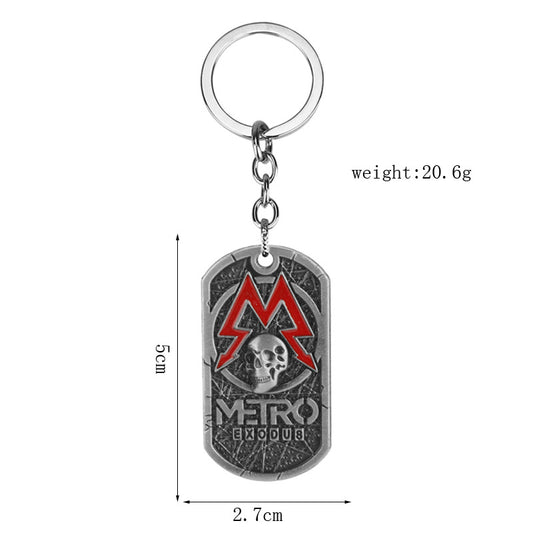 Metro Exodus Dogtag Keychain/Pendant – Artyom’s Military ID Inspired Accessory