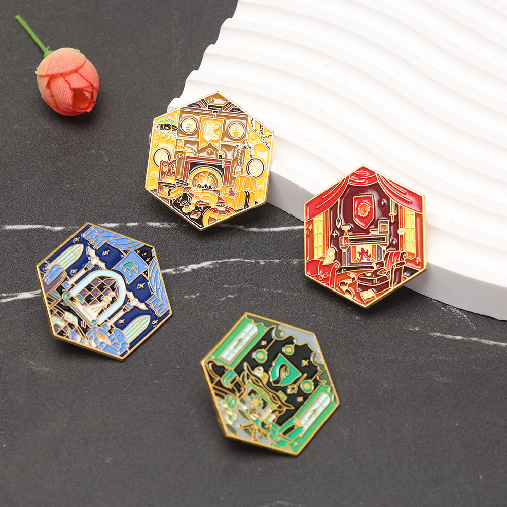 Harry Potter House Badges
