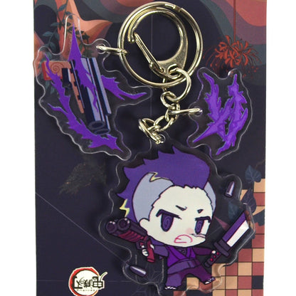 Demon Slayer Acrylic Chibi Character Set Keychains