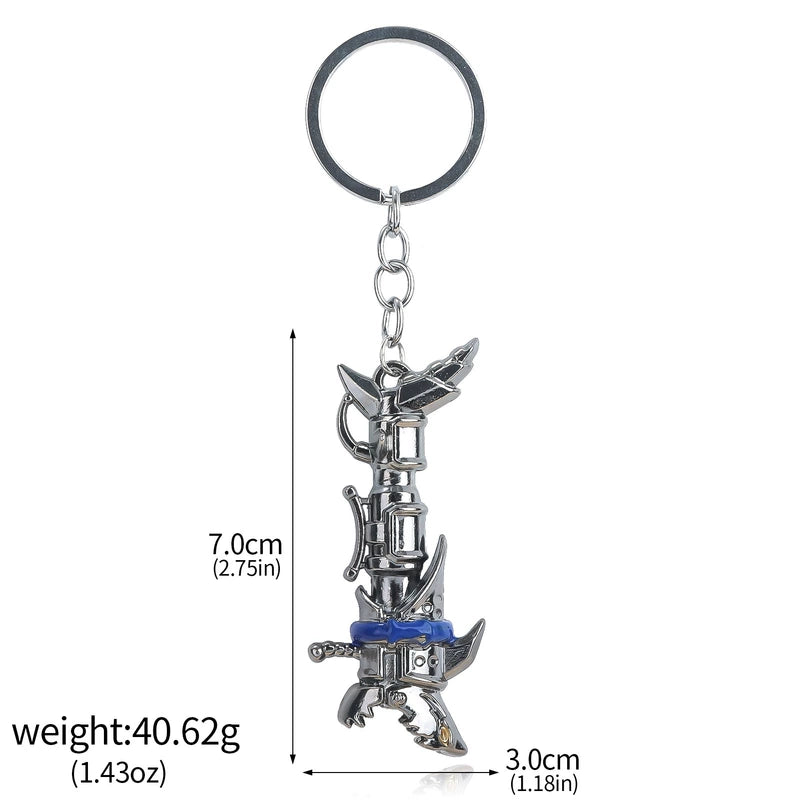 Jinx's Shark Weapon Keychain {Arcane}