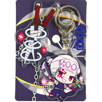 Demon Slayer Acrylic Chibi Character Set Keychains