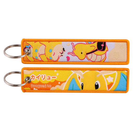 Pokemon Embroidery Keychains