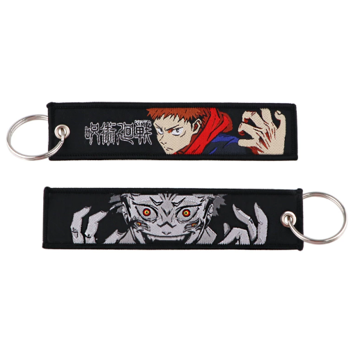 Jujutsu Kaisen Embroidery Keychains