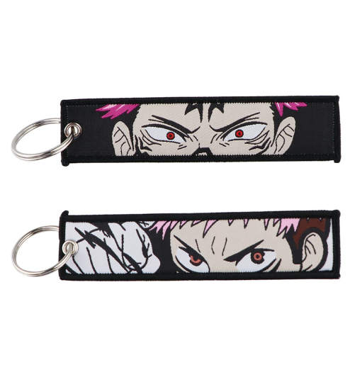 Jujutsu Kaisen Embroidery Keychains