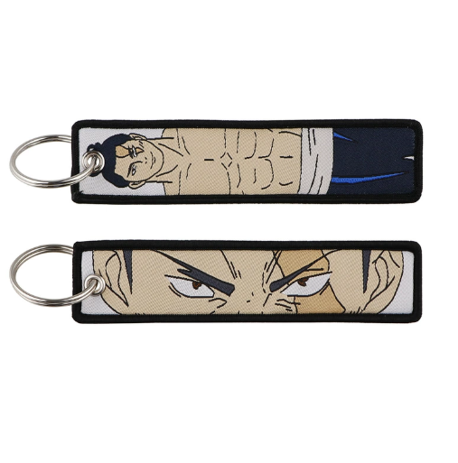 Jujutsu Kaisen Embroidery Keychains
