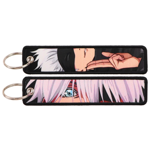 Jujutsu Kaisen Embroidery Keychains