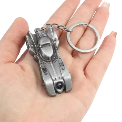 Batmobile Metal Keychains