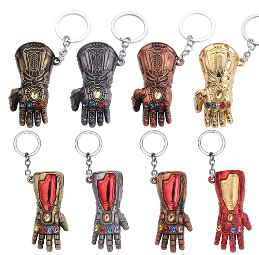 Infinity Gauntlet Metal Keychains