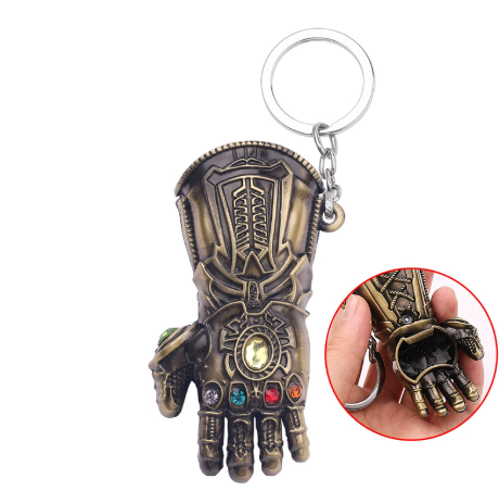 Infinity Gauntlet Metal Keychains