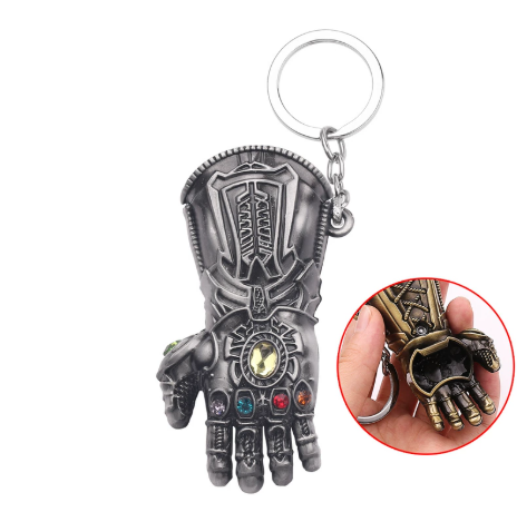 Infinity Gauntlet Metal Keychains