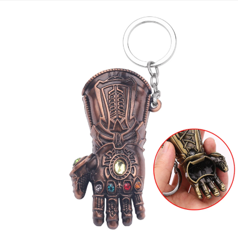 Infinity Gauntlet Metal Keychains