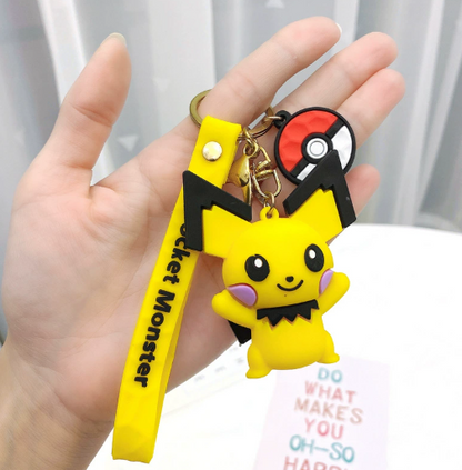 Pokemon Classic Rubber Keychains