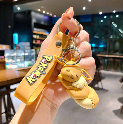 Pokemon Classic Rubber Keychains