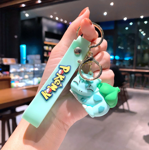 Pokemon Classic Rubber Keychains