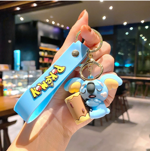 Pokemon Classic Rubber Keychains
