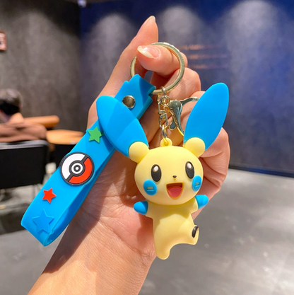 Pokemon Classic Rubber Keychains