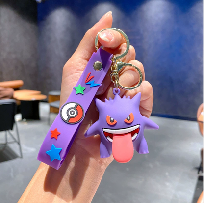 Pokemon Classic Rubber Keychains