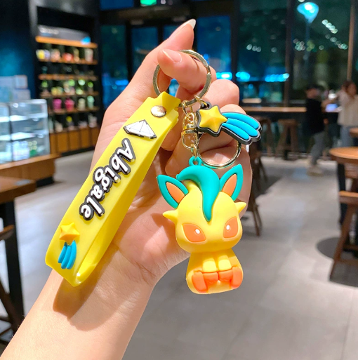 Pokemon Eeevelution Rubber Keychains