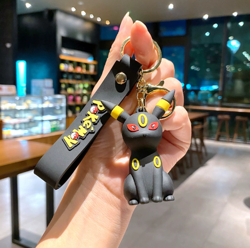 Pokemon Eeevelution Rubber Keychains