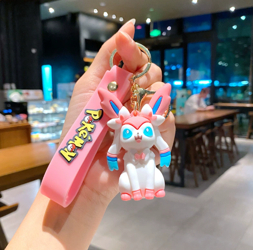 Pokemon Eeevelution Rubber Keychains
