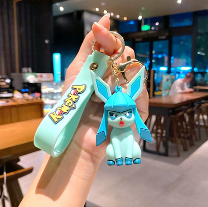 Pokemon Eeevelution Rubber Keychains
