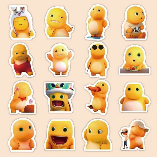 5 Random Dudu Piyenge Monster Stickers