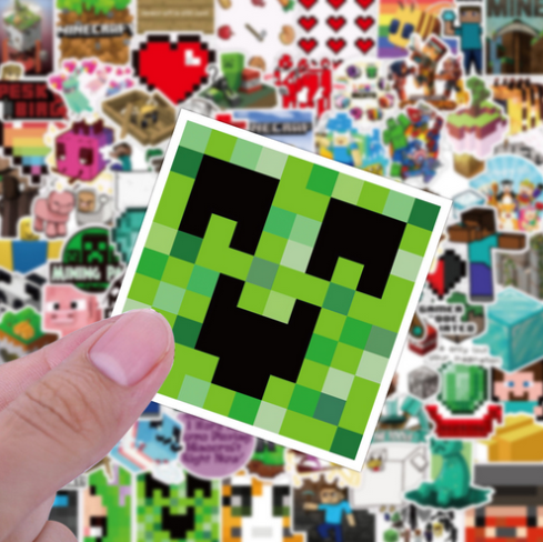 5 Random Minecraft Stickers