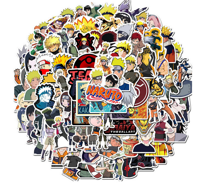 5 Random Naruto Stickers