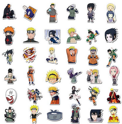 5 Random Naruto Stickers