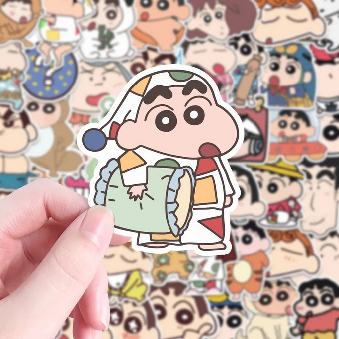 5 Random Shinchan Stickers