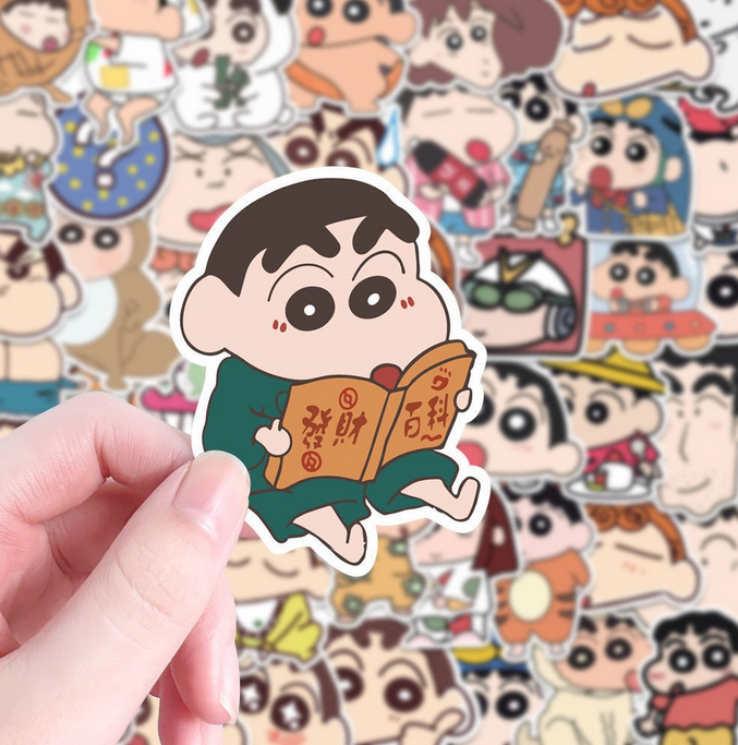 5 Random Shinchan Stickers