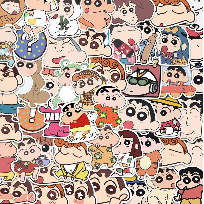 5 Random Shinchan Stickers