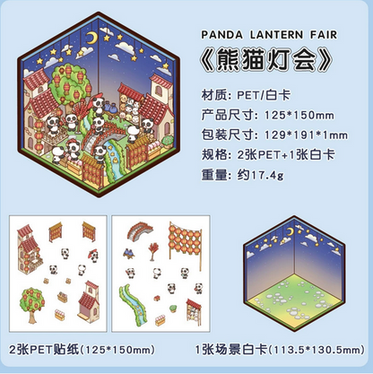 DIY Cabin Stickers [Assemble To Your Liking] !!