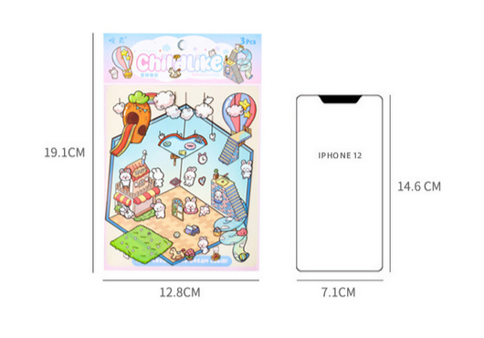 DIY Cabin Stickers [Assemble To Your Liking] !!