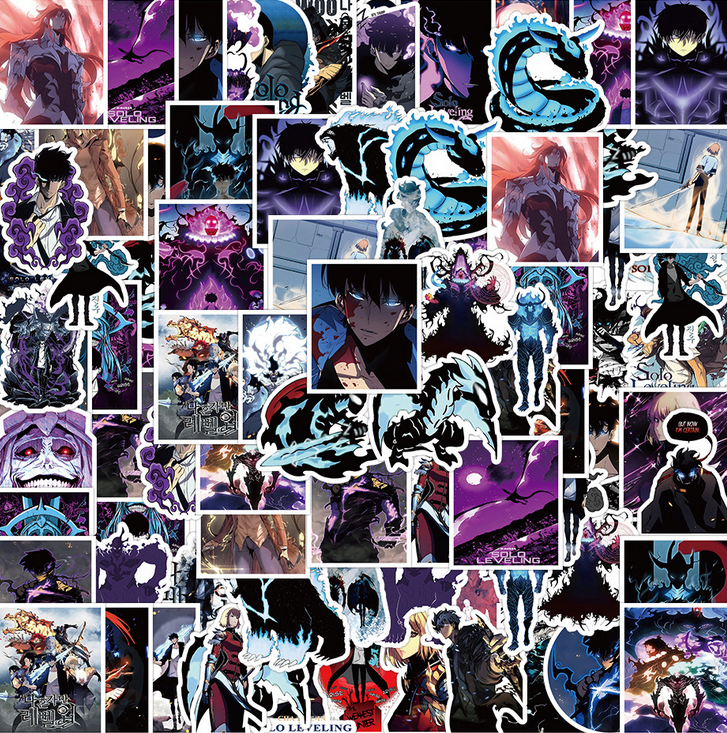 5 Random Solo Levelling Stickers