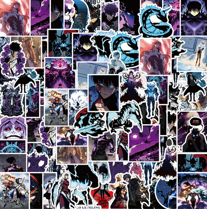 5 Random Solo Levelling Stickers