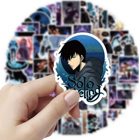 5 Random Solo Levelling Stickers