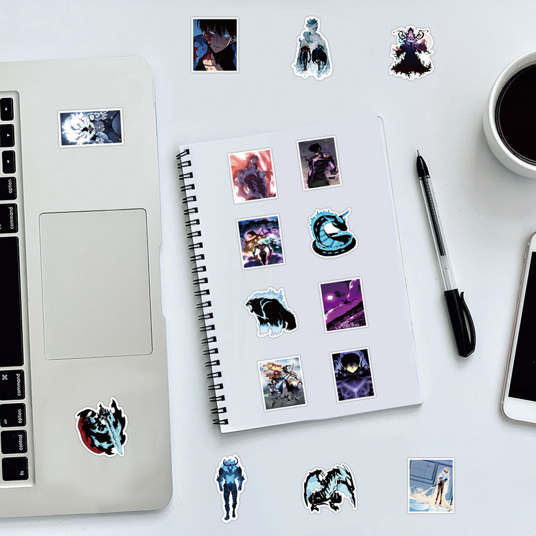 5 Random Solo Levelling Stickers